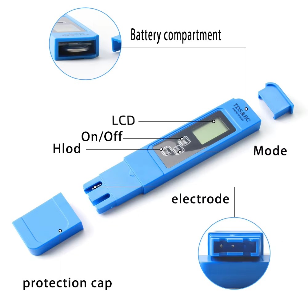 RCXAZ Digital PH TDS Meter Wat - огляд і ціна Ph Meter Digital Water Tester