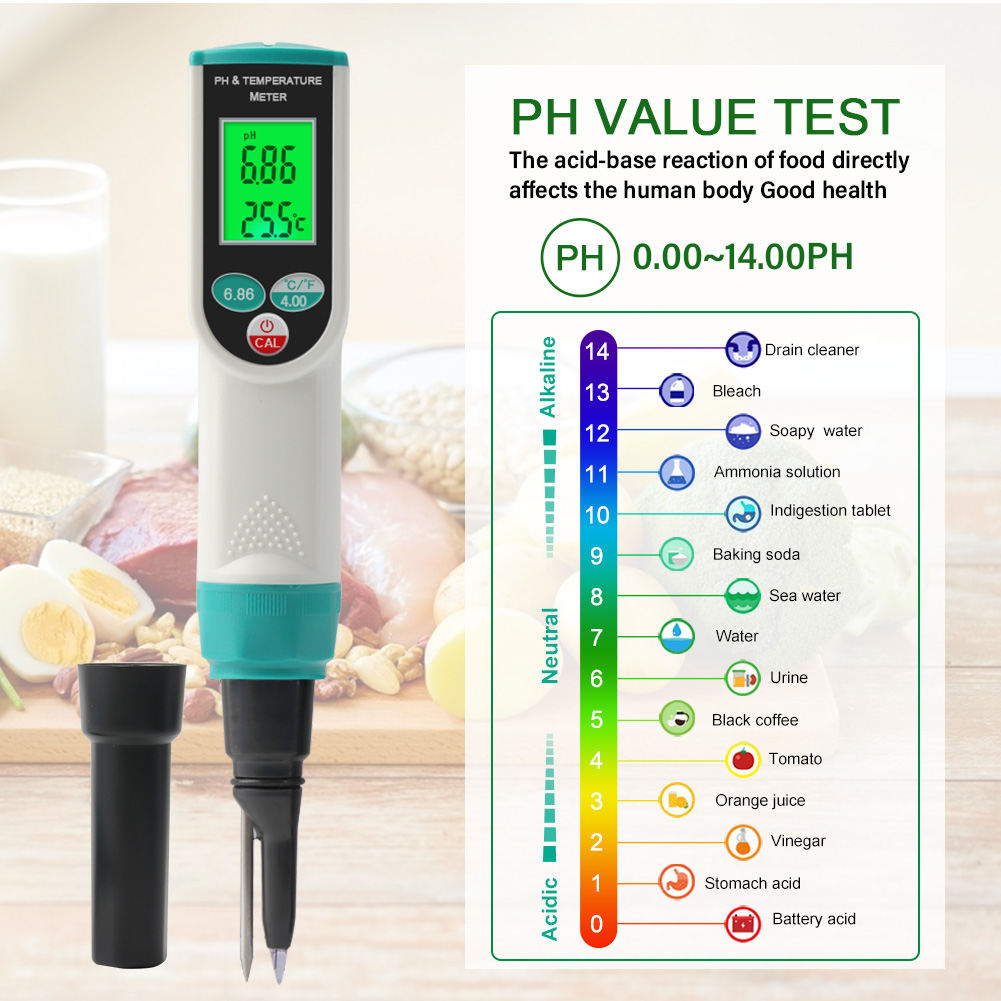Yieryi Digital Ph Meter 0.00-1 - огляд і ціна Ph Meter Digital Water Tester