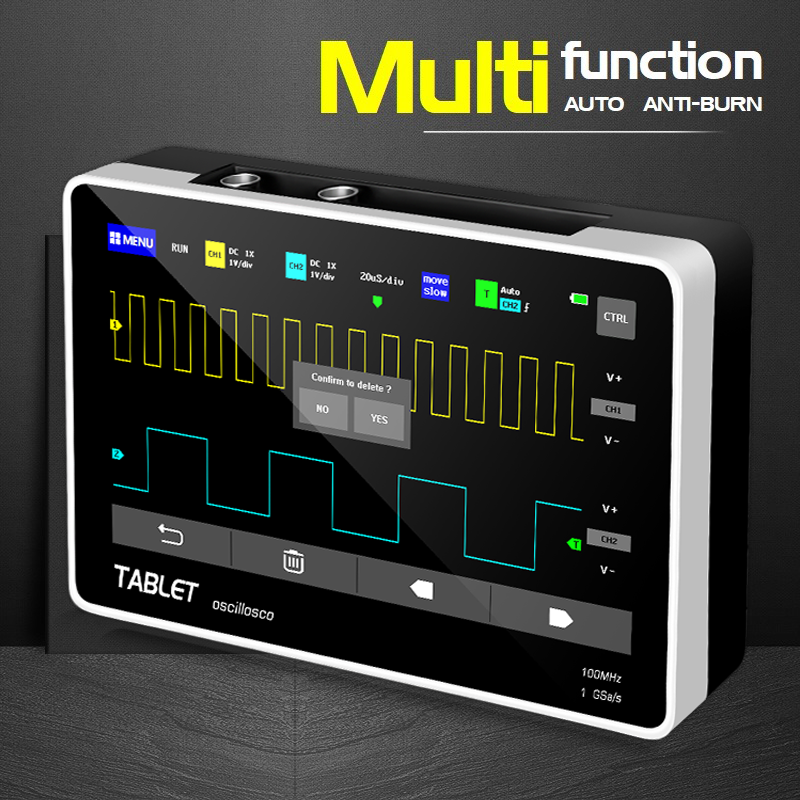 FNIRSI 1013D Dual Channel Tabl - огляд і ціна Fnirsi Digital Oscilloscope Handheld