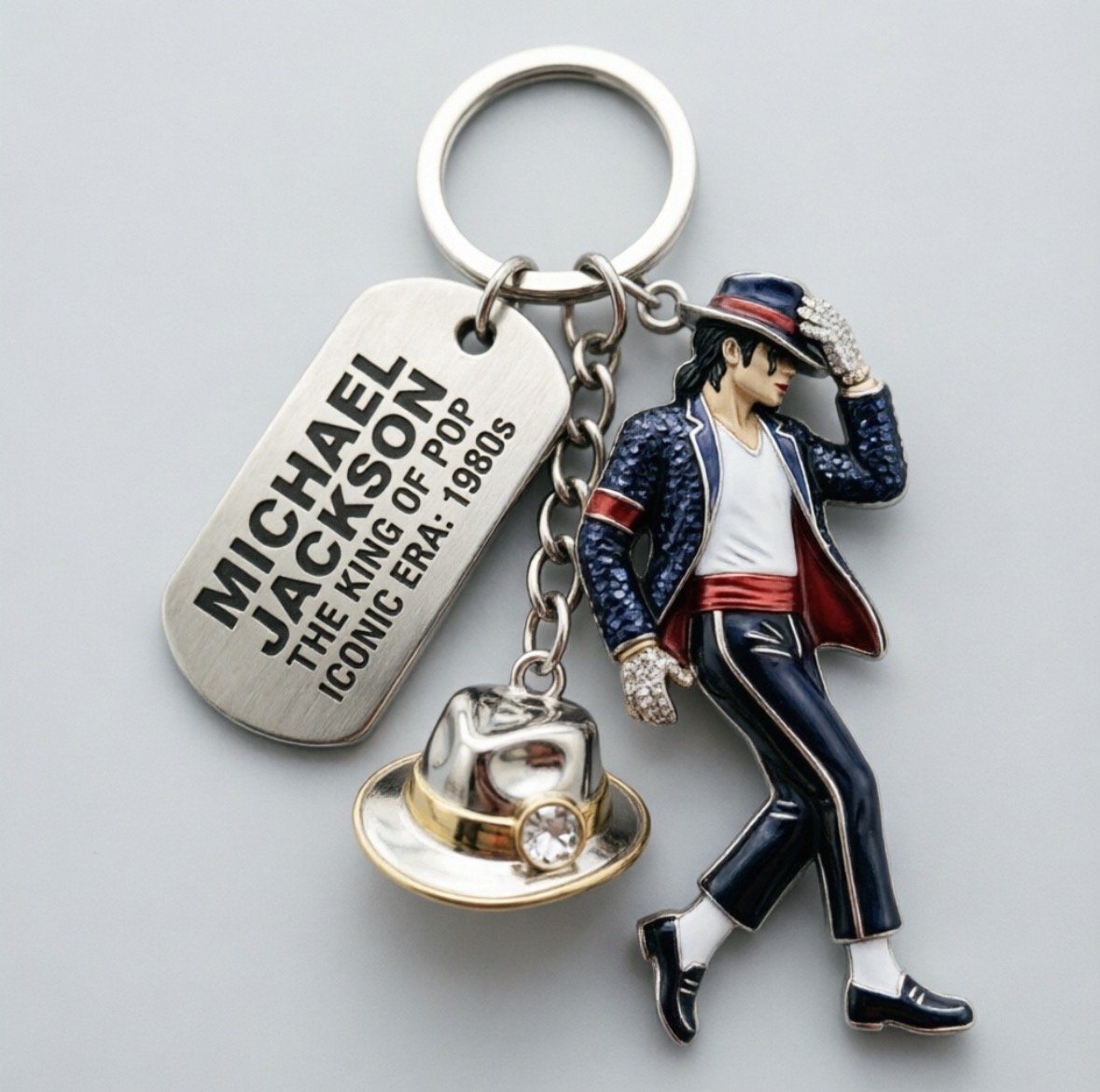 Michael Jackson Keychain Backp - огляд і ціна Packaging