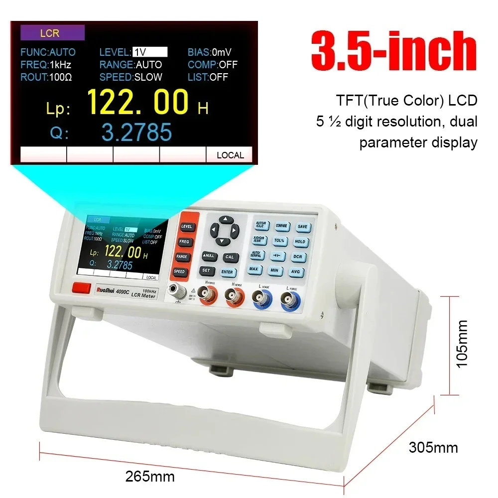Digital LCR Meter Desktop Capa - огляд і ціна Test Instruments