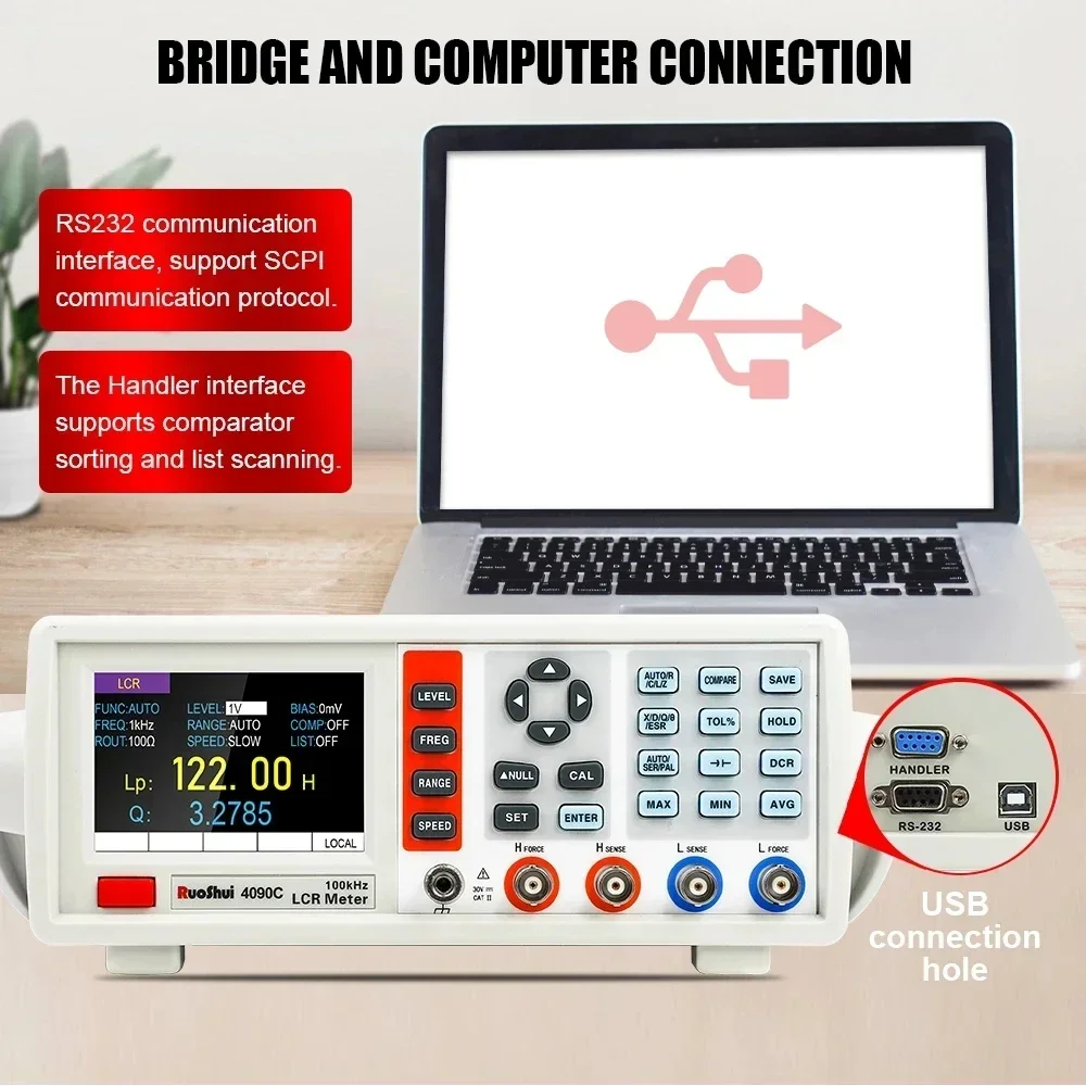 Digital LCR Meter Desktop Capa - огляд і ціна Test Instruments